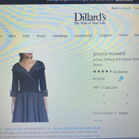 Never worn Jessica Howard dress replicating the 50s’. - Picture 14 of 14